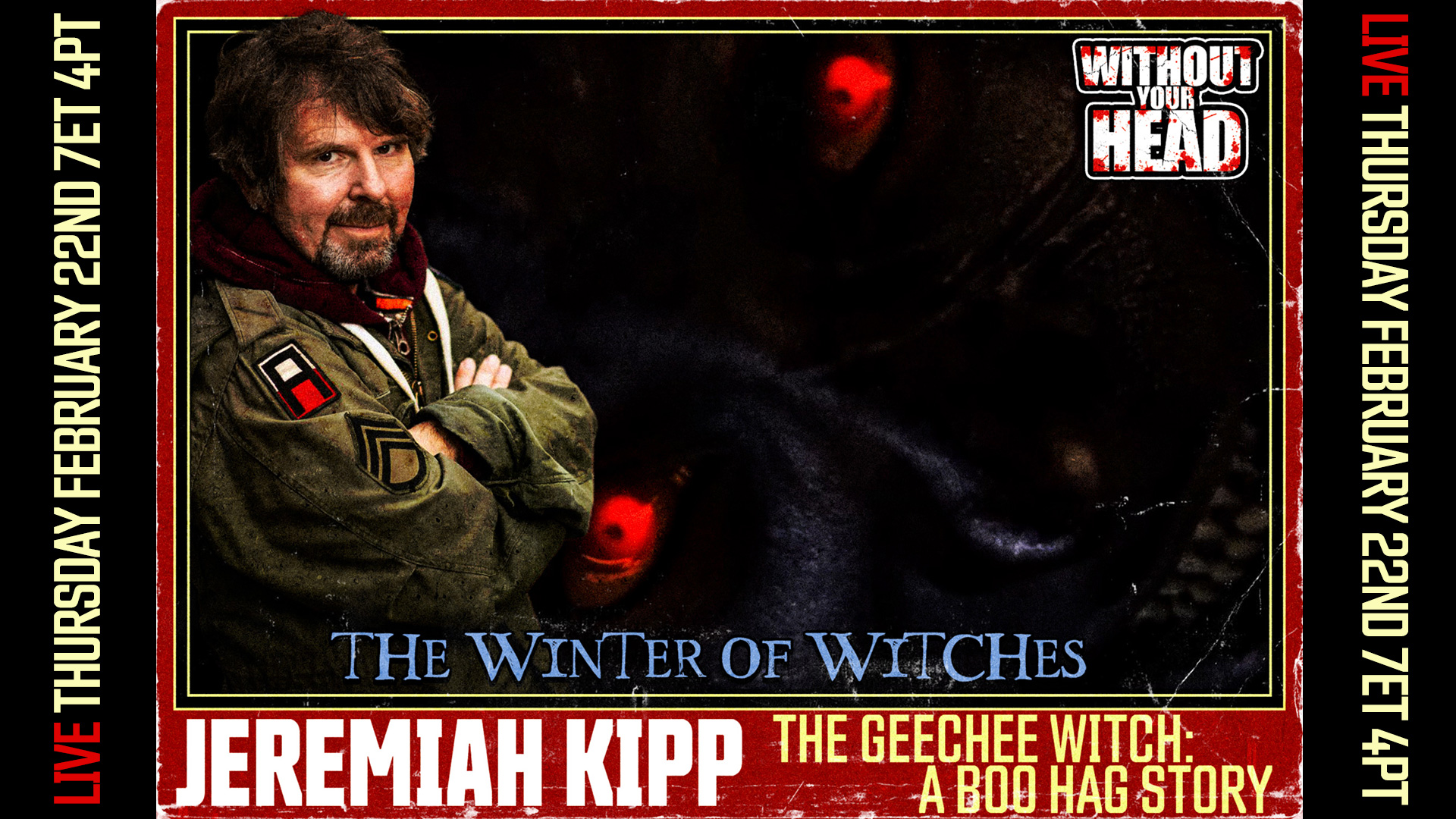 Jeremiah Kipp of The Geechee Witch: A Boo Hag Story!